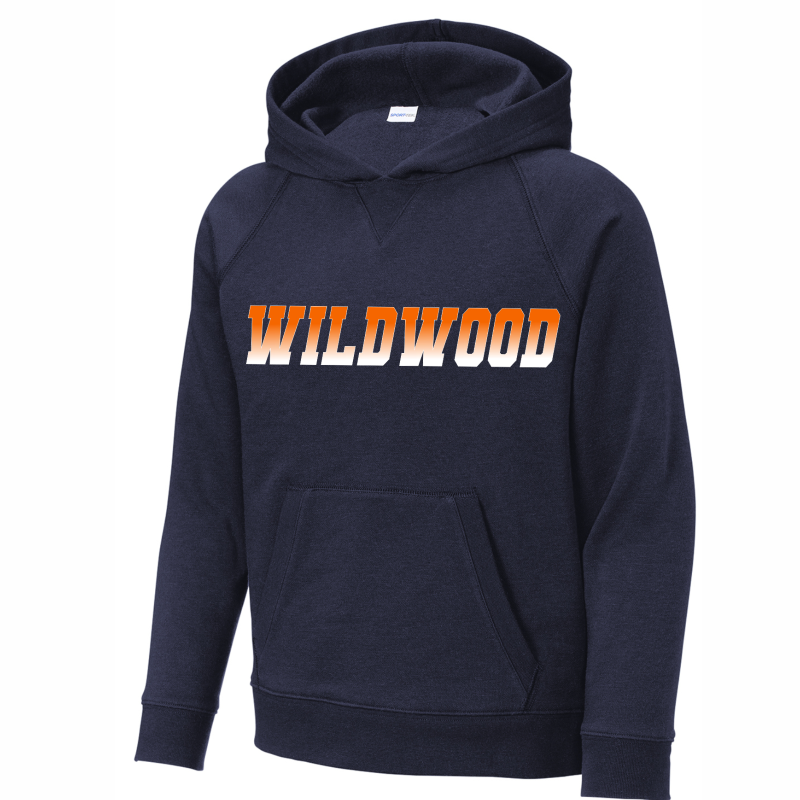 Adult Hoodie Sweatshirt (Navy Blue) Main Image